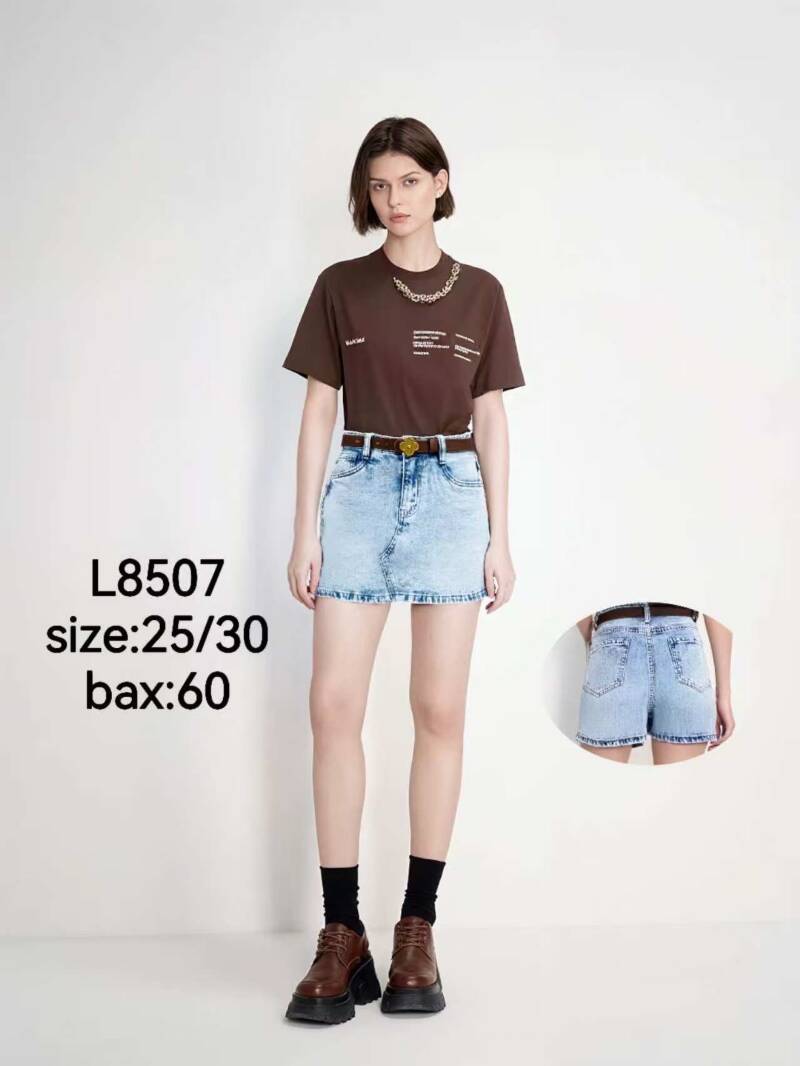 Szorty damskie jeans Roz 25-30. 1 Kolor .Paczka 12 szt