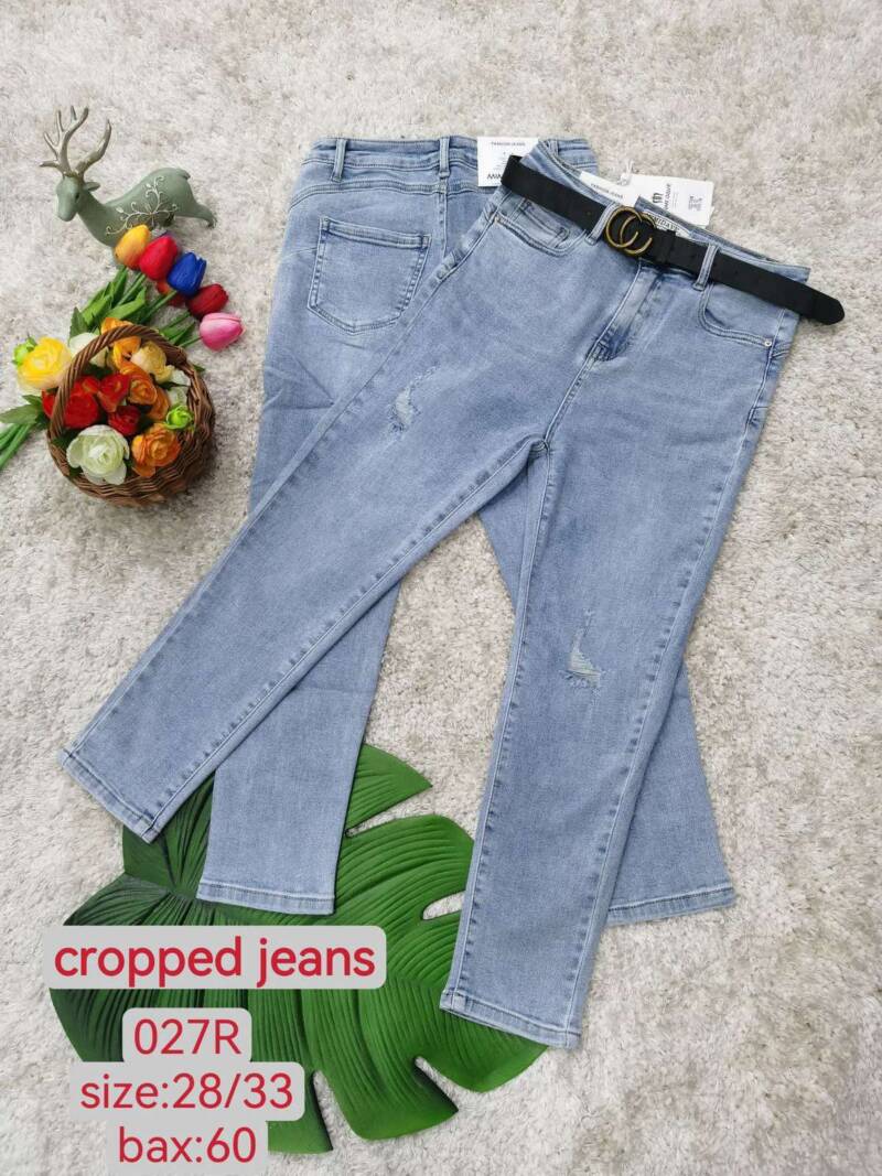 Spodnie damskie jeans Roz 28-33. 1 Kolor .Paczka 12 szt