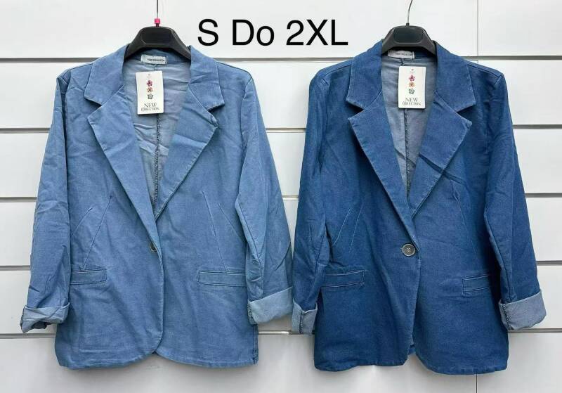 Płaszcze Damskie (Włoskie produkt) Roz S-2XL, Mix Kolor Paczka 5 szt