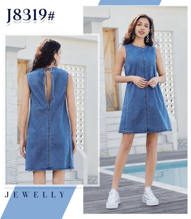 Sukienki damskie jeansy Roz XS-XL. 1 Kolor .Paczka 10 szt