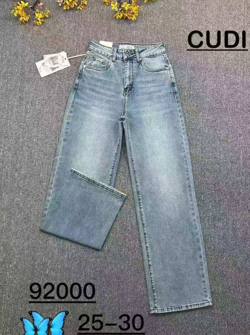 Spodnie damskie jeans Roz 25-30, 1 Kolor .Paczka 10 szt