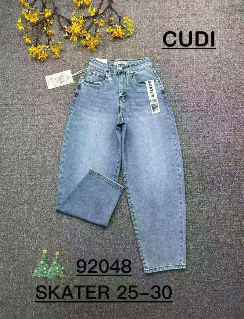 Spodnie damskie jeansy Roz 25-30, 1 Kolor Paczka 10 szt