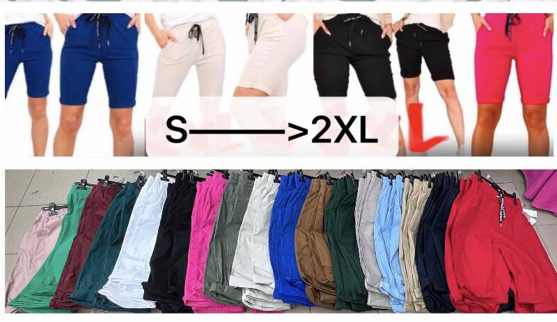  Spodenki damskie (Włoskie produkt) Roz S-2XL, Mix Kolor Paczka 5 szt