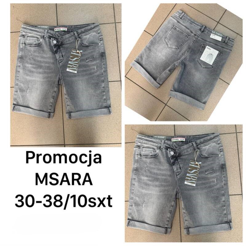 Rybaczki damskie jeansy Roz 30-38, 1 Kolor Paczka 10 szt