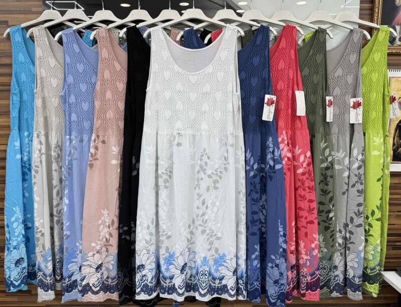 Sukienki damskie (Włoskie produkt) Roz Standard, Mix Kolor Paczka 5 szt