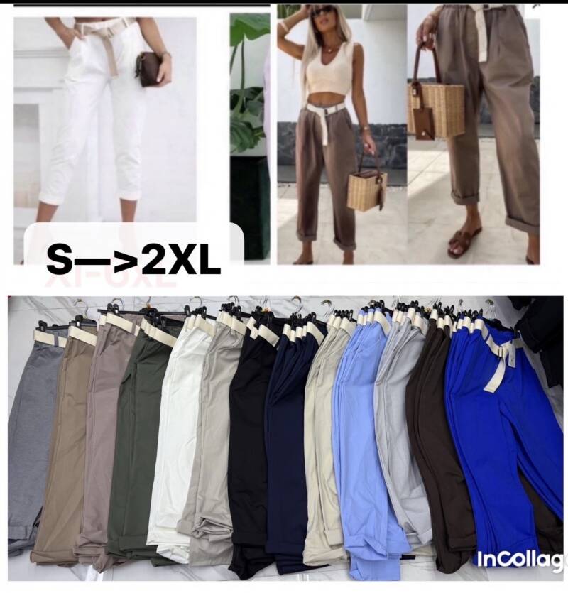 Spodnie damskie (Włoskie produkt) Roz S-2XL, Mix Kolor Paczka 5 szt