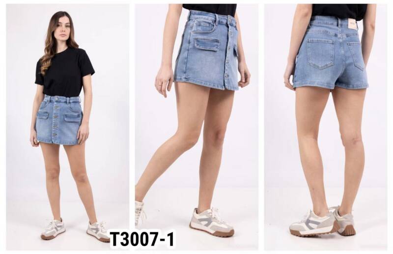 Szorty damskie jeansy Roz XS-XL, 1 Kolor Paczka 10 szt