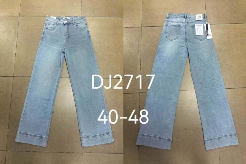 Spodnie damskie jeansy Roz 40-48, 1 Kolor Paczka 10 szt