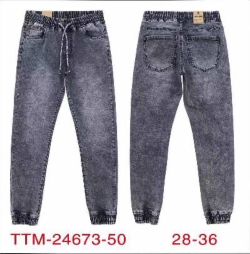 Spodnie jeansy meskie Roz 28-36, 1 Kolor Paczka 10 szt