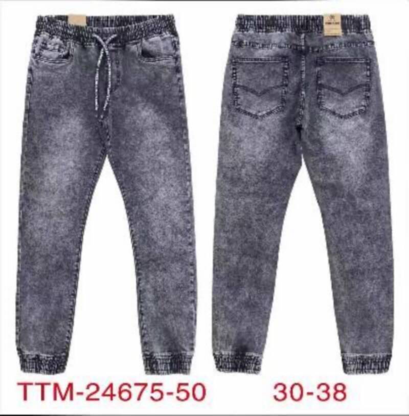 Spodnie jeansy meskie Roz 30-38, 1 Kolor Paczka 10 szt