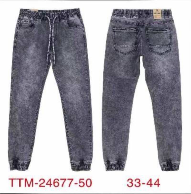 Spodnie jeansy meskie Roz 33-44, 1 Kolor Paczka 10 szt