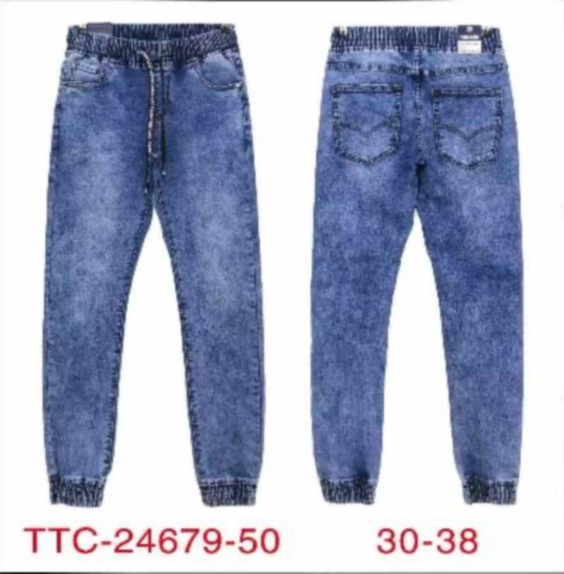 Spodnie jeansy meskie Roz 30-38, 1 Kolor Paczka 10 szt