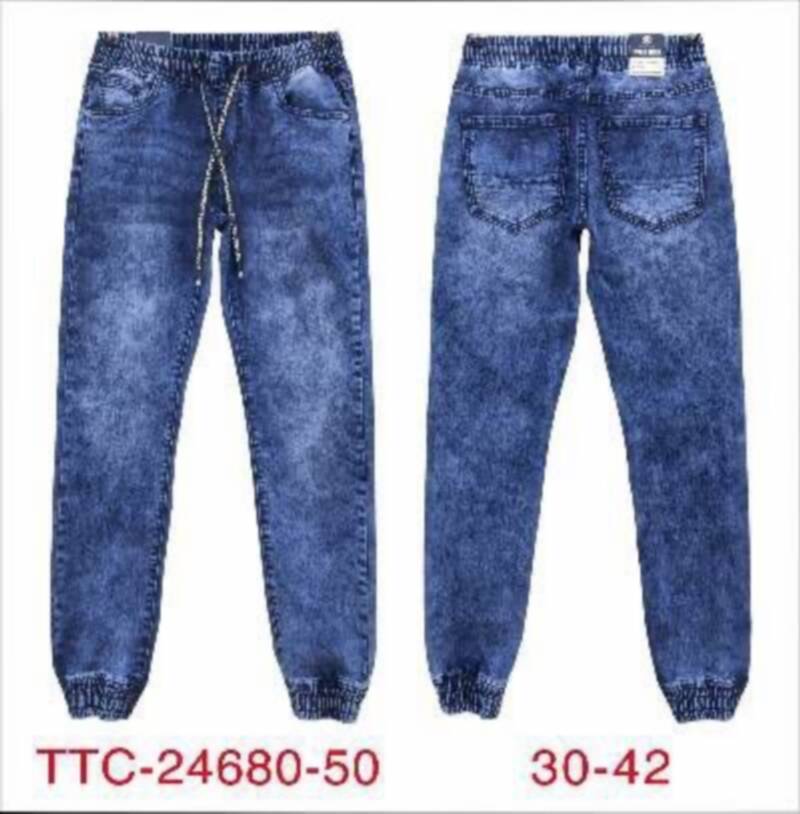Spodnie jeansy meskie Roz 30-42, 1 Kolor Paczka 10 szt