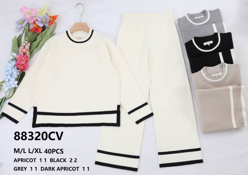 Komplet damskie (Francja produkt) Roz M/L-L-XL, Mix Kolor .Paczka 10 szt