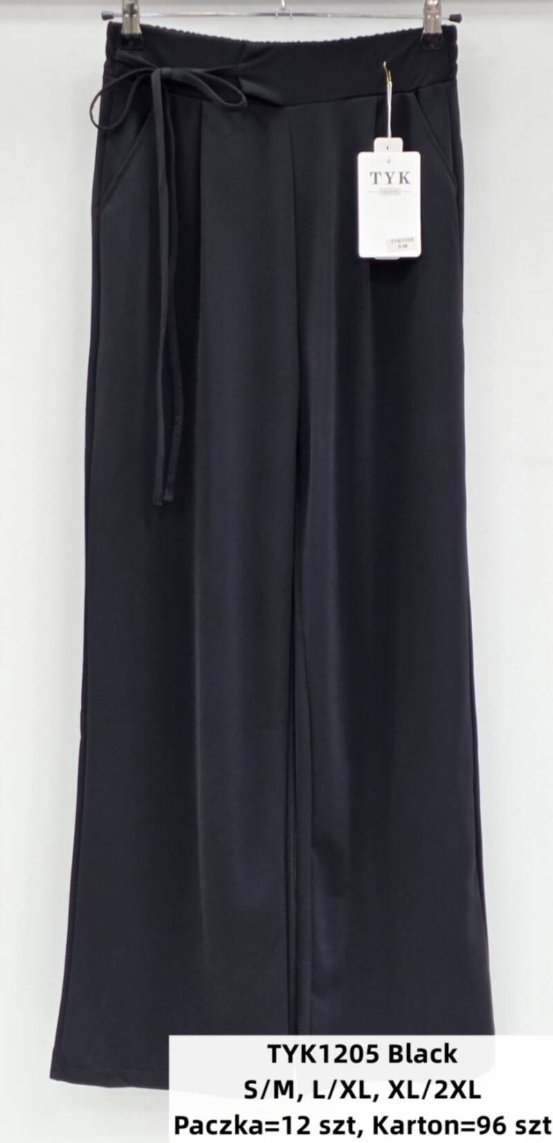 Spodnie damskie Roz S-2XL, 1 Kolor Paczka 12 szt