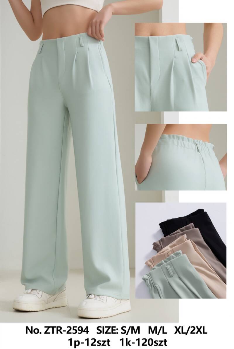 Spodnie damskie Roz S-2XL, Mix Kolor Paczka 12 szt