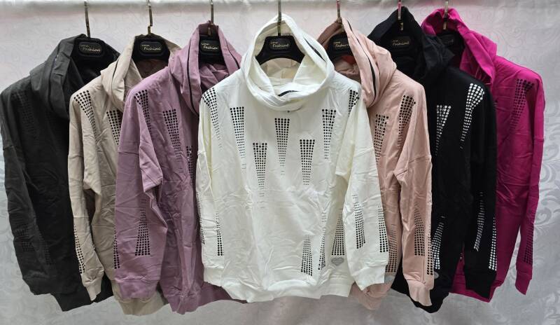 Bluza damska (Turecki produkt) Roz Standard, Mix Kolor .Paczka 12 szt
