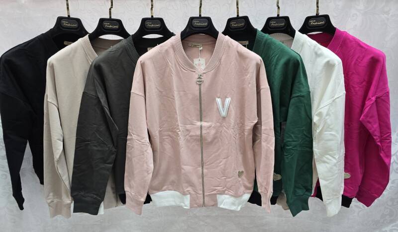 Bluza damska (Turecki produkt) Roz Standard, Mix Kolor .Paczka 12 szt