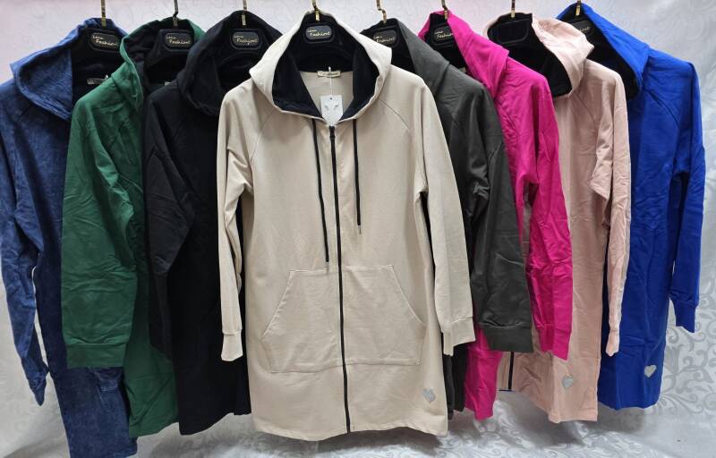 Bluza damska (Turecki produkt) Roz Standard, Mix Kolor .Paczka 12 szt