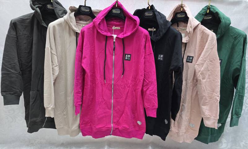 Bluza damska (Turecki produkt) Roz Standard, Mix Kolor .Paczka 12 szt