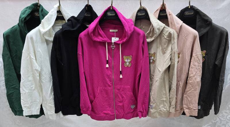 Bluza damska (Turecki produkt) Roz Standard, Mix Kolor .Paczka 12 szt