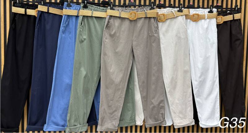 Spodnie damskie (Włoskie produkt) Roz L-4XL, Mix Kolor Paczka 5 szt