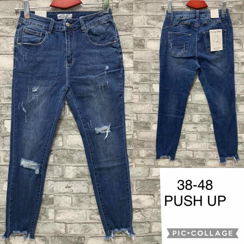 Spodenki damskie jeans Roz 38-48, 1 Kolor Paczka 10 szt