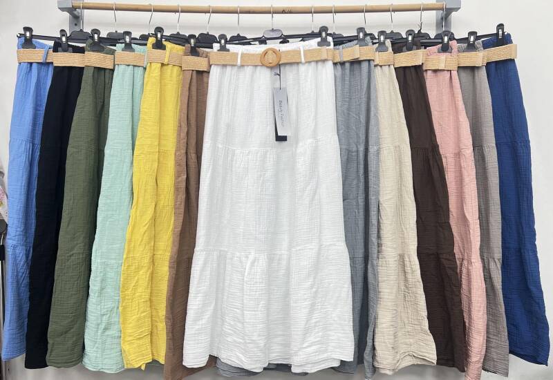 Spódnice damskie (Włoskie produkt) Roz Standard, Mix Kolor Paczka 5 szt