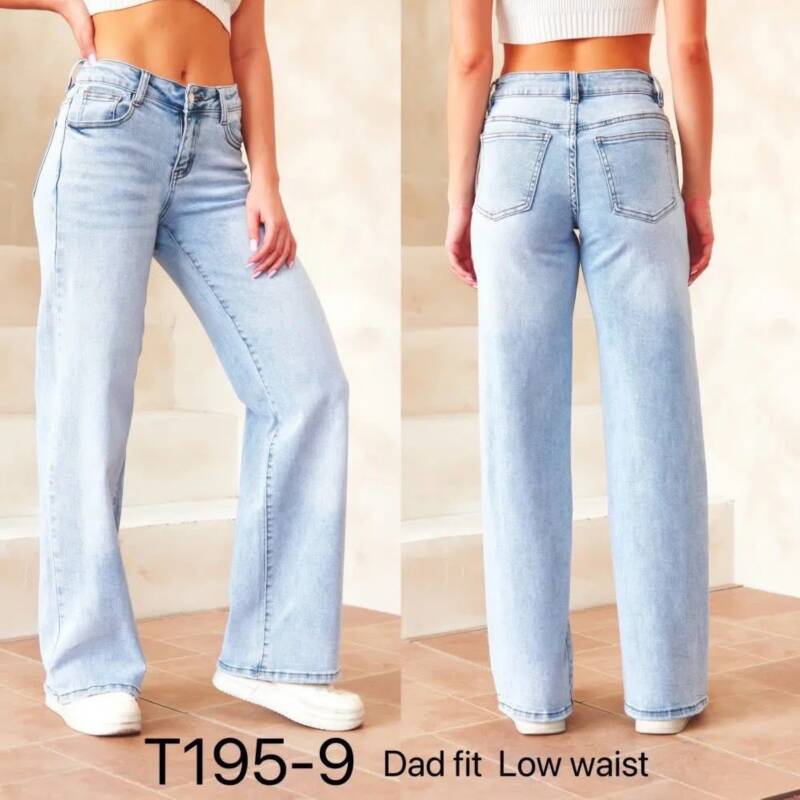 Spodnie damskie jeans Roz XS-XL, 1 Kolor .Paczka 10 szt
