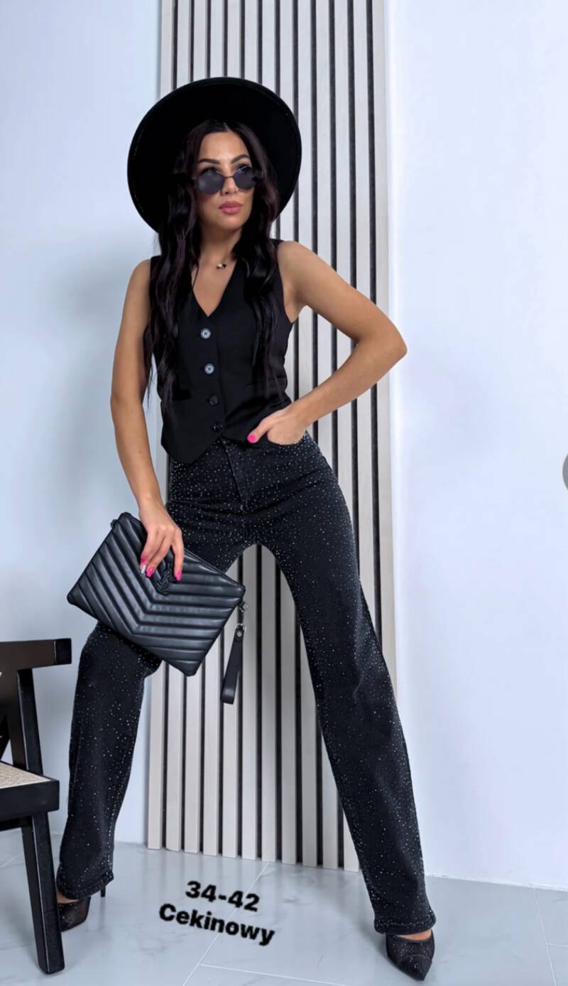 Spodenki damskie jeans Roz 34-42, 1 Kolor Paczka 10 szt