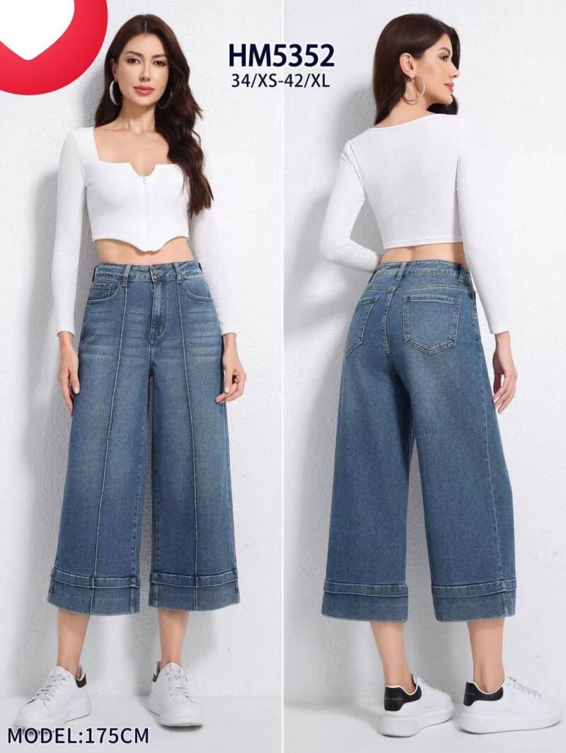 Spodnie damskie jeans Roz XS-XL, 1 Kolor .Paczka 10 szt