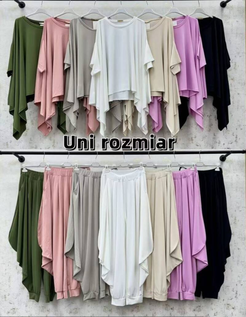 Komplet damskie (Włoskie produkt) Roz Standard, Mix Kolor Paczka 5 szt