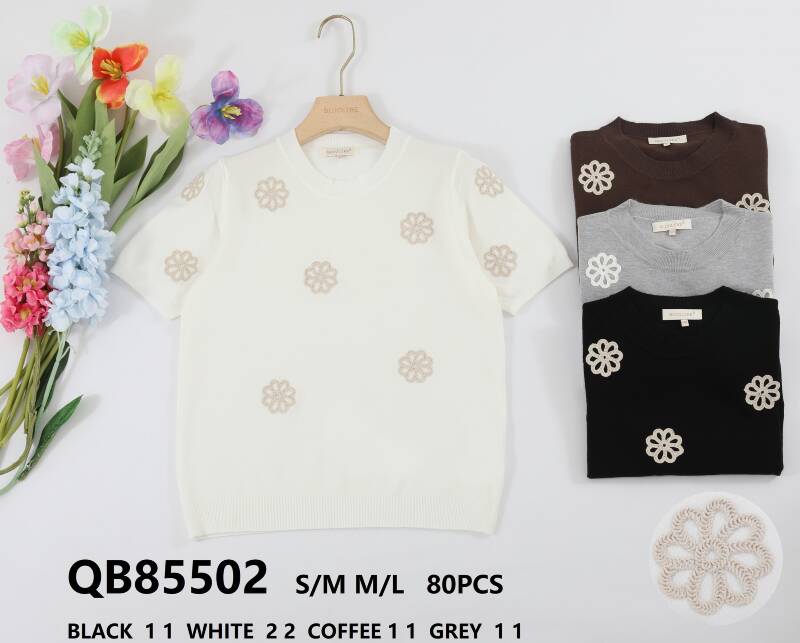 Swetry damskie (Francja produkt) Roz S/M-M/L, Mix Kolor .Paczka 10 szt