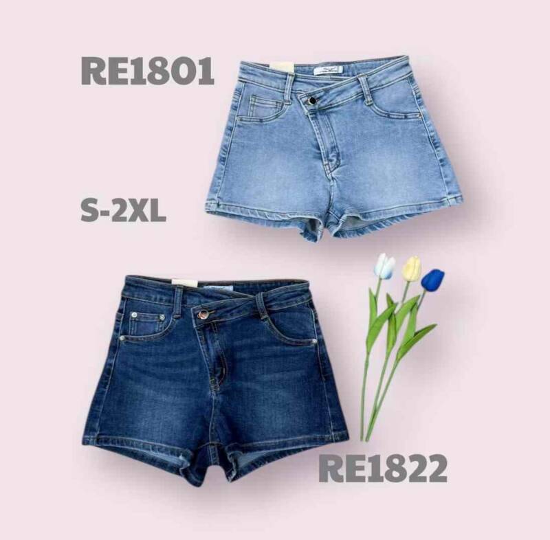 Szorty damskie jeans Roz S-2XL, 1 Kolor .Paczka 10 szt
