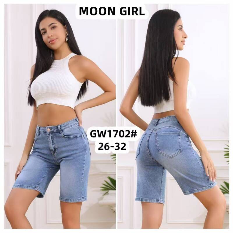 Rybaczki damskie jeans Roz 26-32, 1 Kolor .Paczka 10 szt