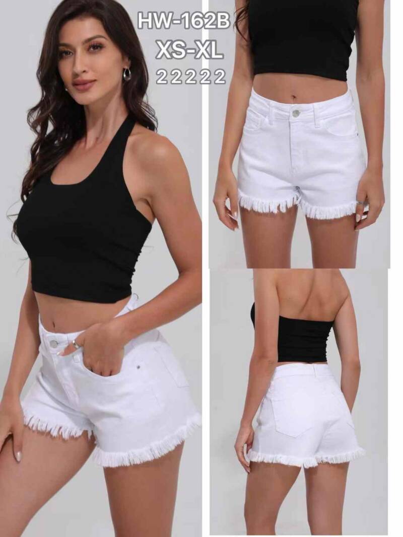 Szorty damskie jeans Roz XS-XL, 1 Kolor .Paczka 10 szt