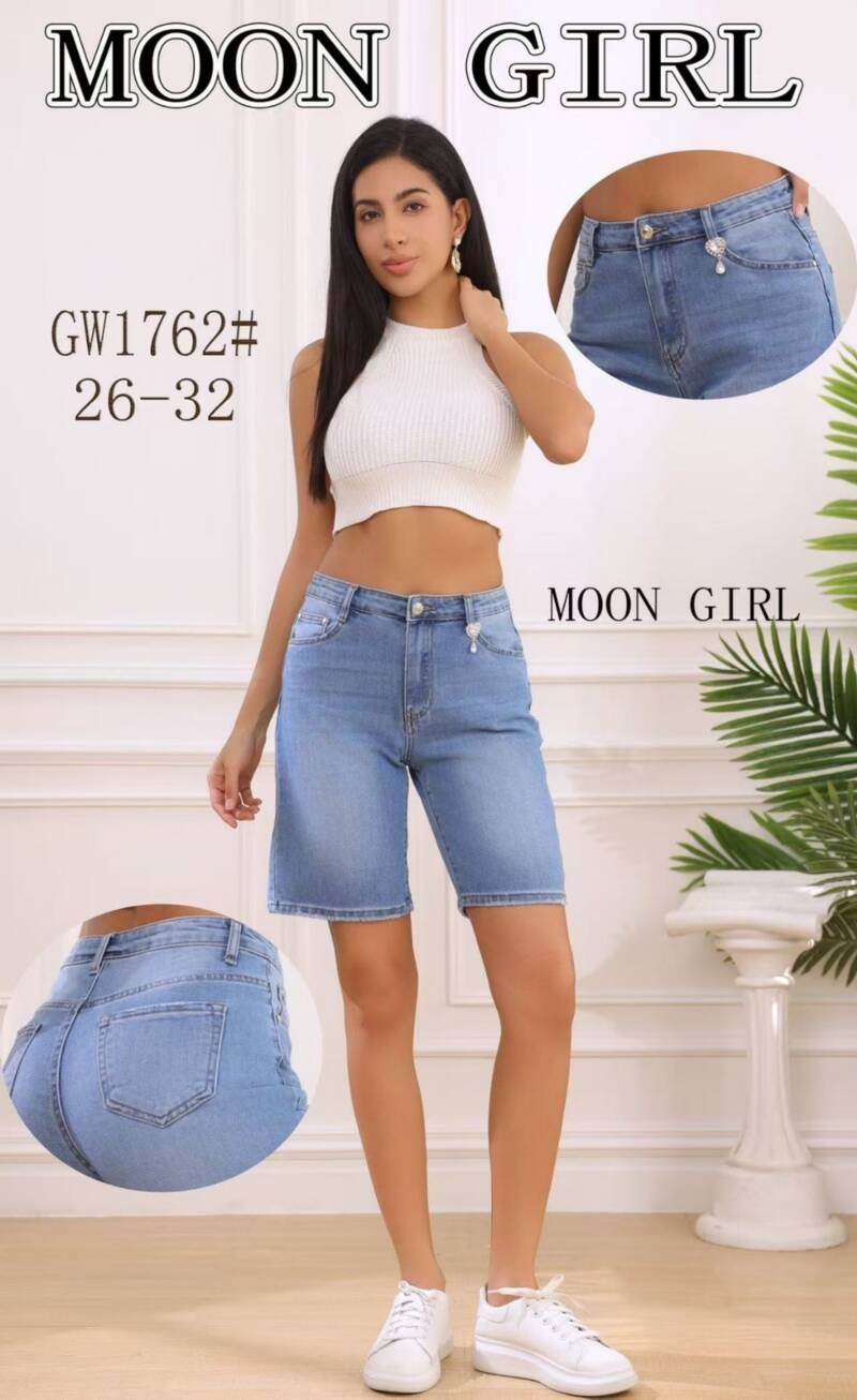 Rybaczki damskie jeans Roz 26-32, 1 Kolor .Paczka 10 szt