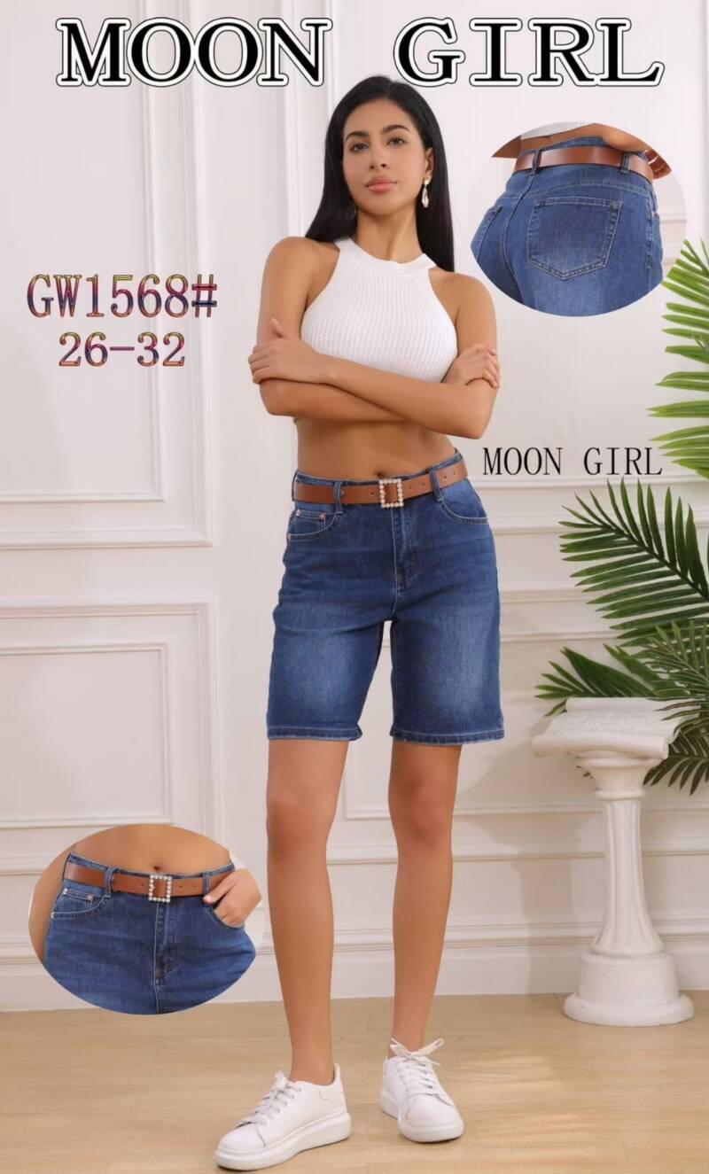 Rybaczki damskie jeans Roz 26-32, 1 Kolor .Paczka 10 szt