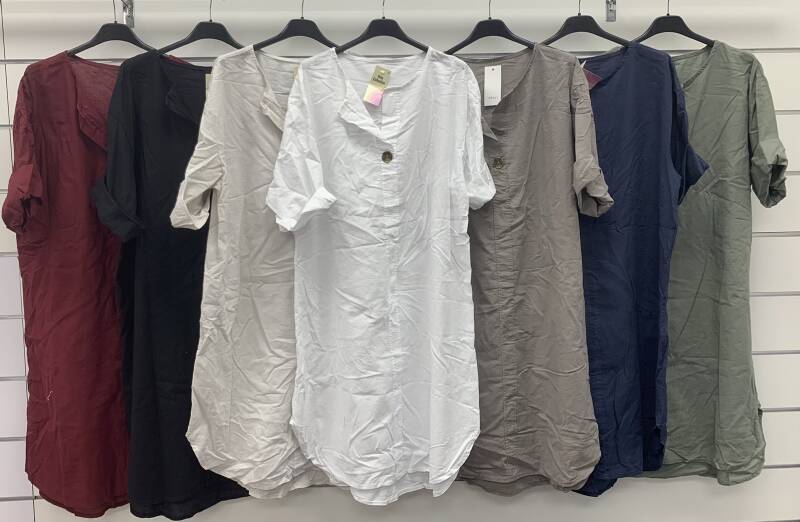 Sukienki damskie (Włoskie produkt) Roz Standard, Mix Kolor Paczka 5 szt
