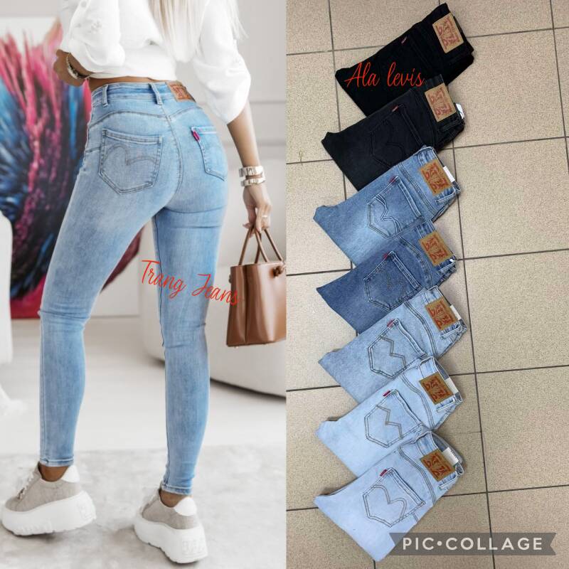 Spodnie damskie jeans Roz 34-42, 1 Kolor .Paczka 10 szt