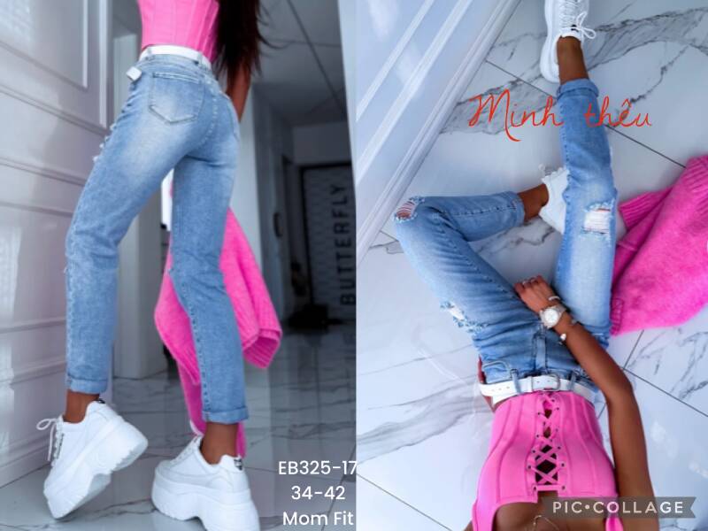 Spodnie damskie jeans Roz 34-42, 1 Kolor .Paczka 10 szt