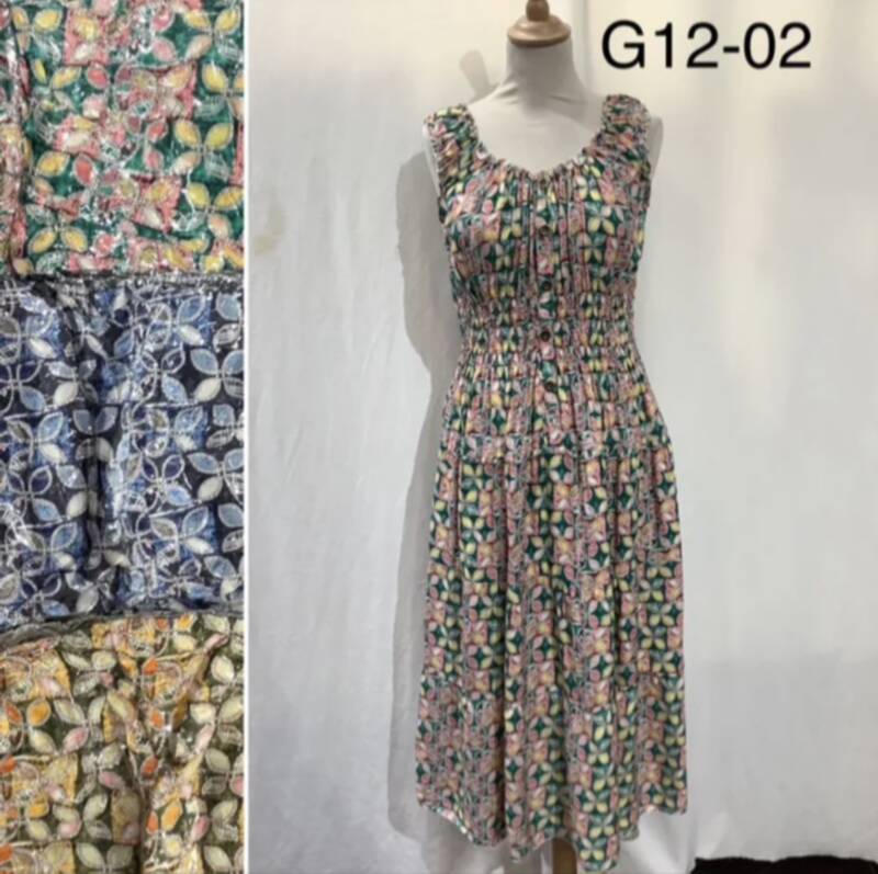 Sukienki damskie Roz Standard, Mix Kolor Paczka 12 szt