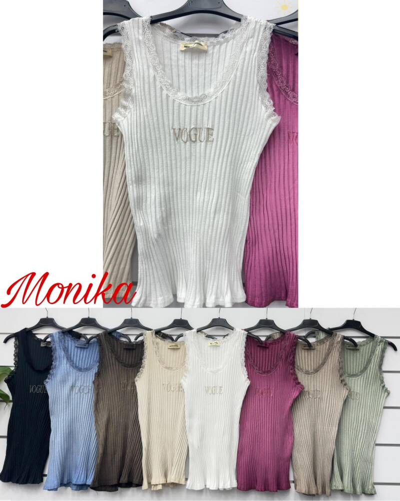 Bluzki damskie (Włoskie produkt) Roz Standard, Mix Kolor Paczka 5 szt
