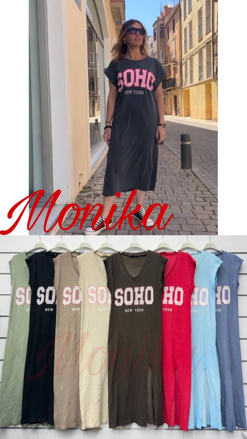  Sukienki damskie (Włoskie produkt) Roz Standard, Mix Kolor Paczka 5 szt
