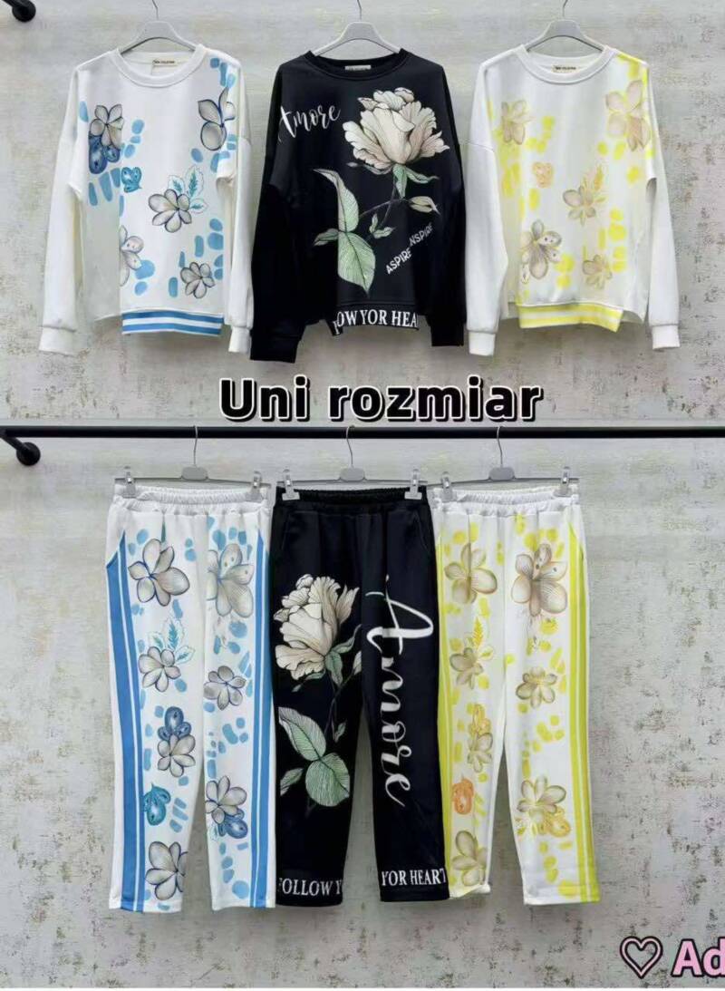 Komplet damskie (Włoskie produkt) Roz Standard, Mix Kolor Paczka 5 szt