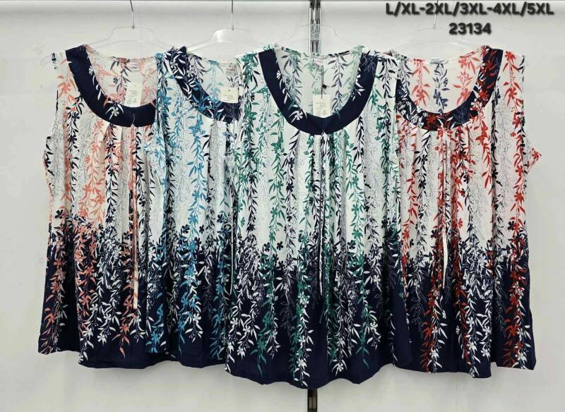 Bluzki damskie Roz L-5XL, Mix Kolor Paczka 12 szt