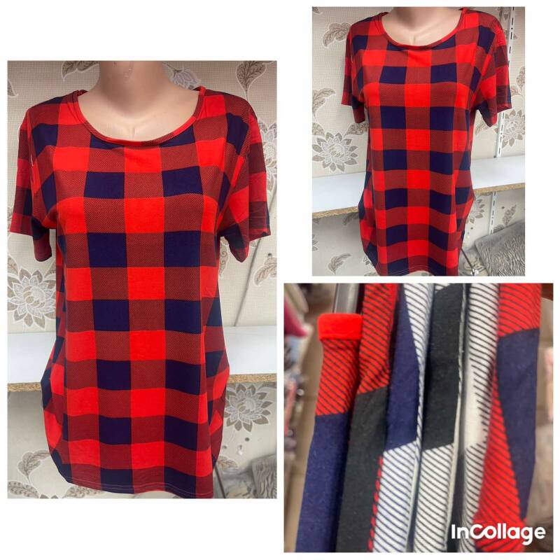 Bluzki damskie Roz L-3XL, Mix Kolor Paczka 12 szt