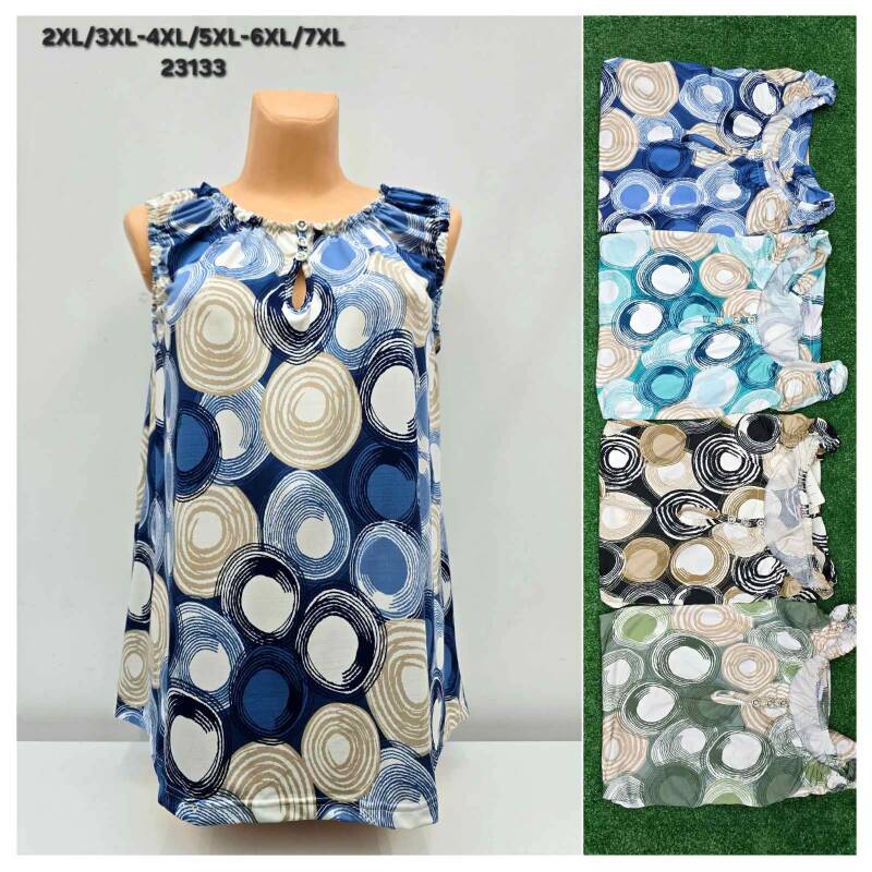 Bluzki damskie Roz 2XL-7XL, Mix Kolor Paczka 12 szt