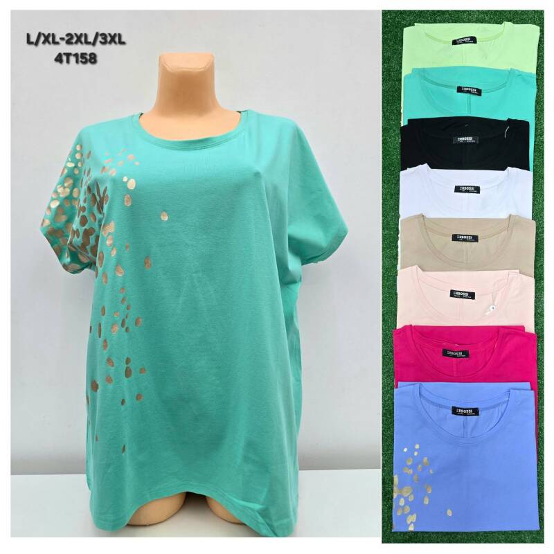 Bluzki damskie Roz L-3XL, Mix Kolor Paczka 10 szt