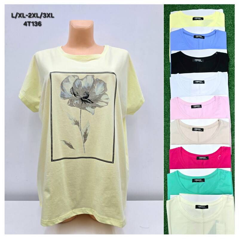 Bluzki damskie Roz L-3XL, Mix Kolor Paczka 10 szt